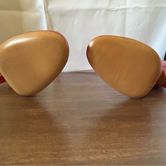 Vintage NWOT Fornarina Red Heels with ankle strap - Picture 4 of 13